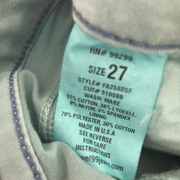 LEVEL 99 Lily Skinny Straight Jean Anthropologie - Picture 7 of 8